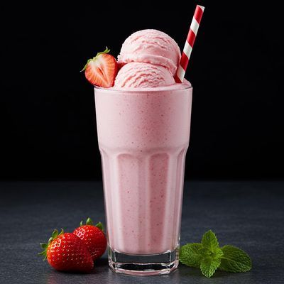 Strawberry Ice Cream Shake